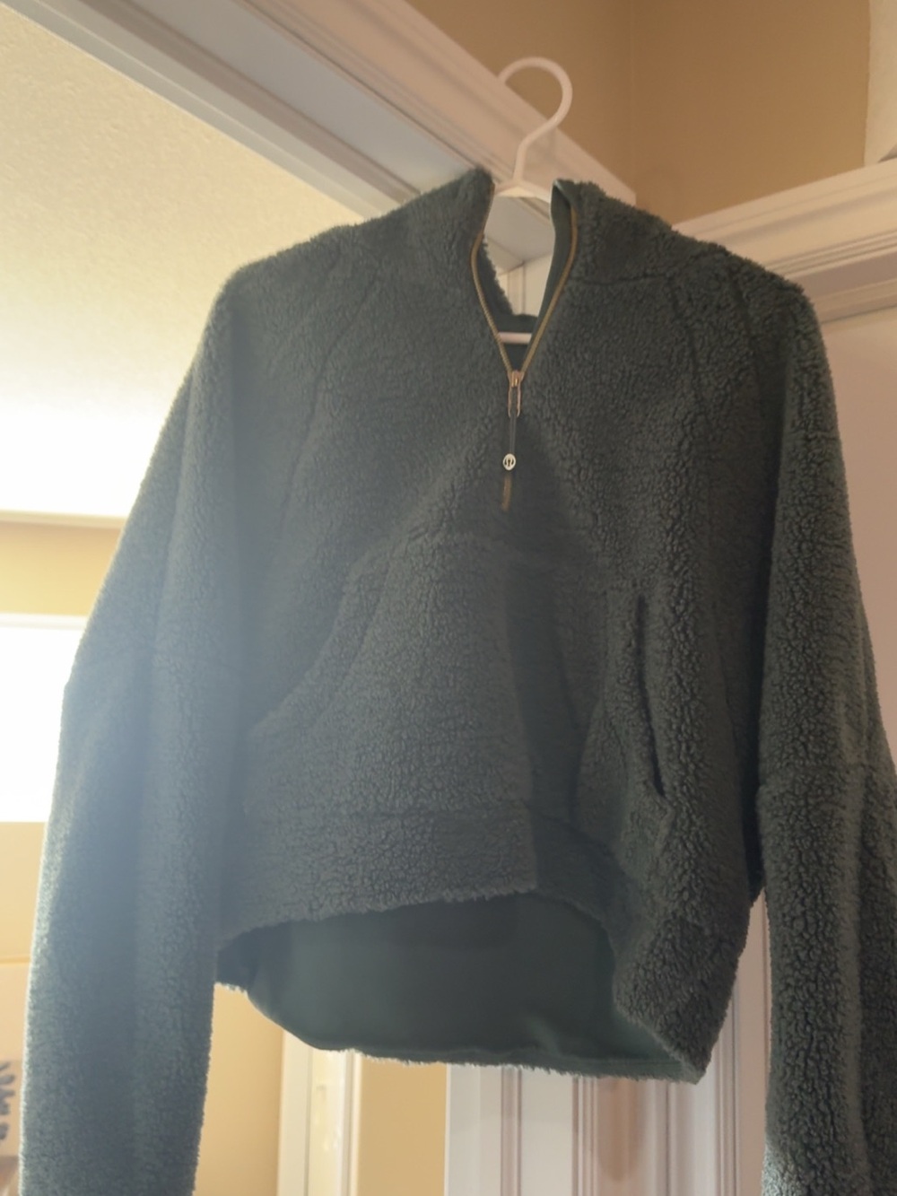 LULULEMON Scuba Oversized Half-Zip Fleece Hoodie 💚